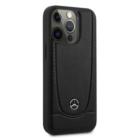 Mercedes Leather Urban Line - Etui iPhone 13 Pro (czarny)