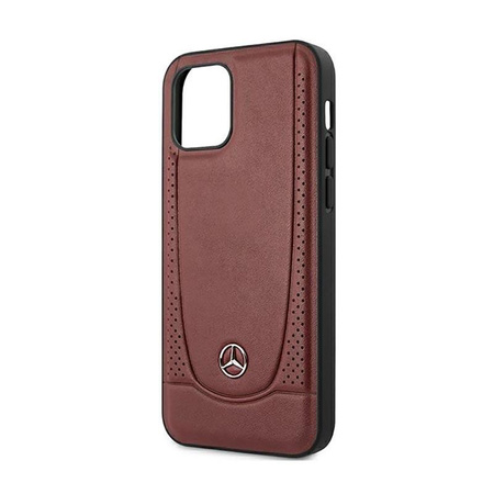 Mercedes Leather Urban Line - Etui iPhone 12 / iPhone 12 Pro (czerwony)