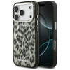 Karl Lagerfeld IML Leopard Pattern MagSafe - Etui iPhone 17 Pro (brązowy)