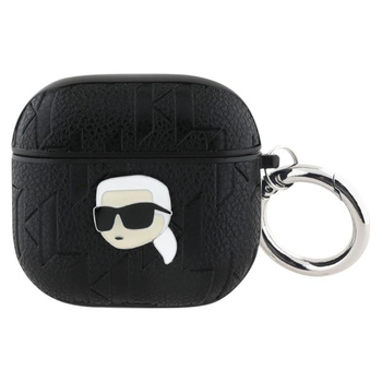 Karl Lagerfeld Monogram Karl Head - Etui AirPods 4 (czarny)
