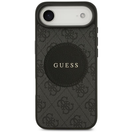 Guess 4G Circle Classic Logo MagSafe - Etui iPhone Air (czarny)