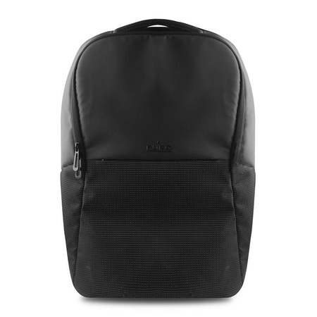 PURO Bynight - Odblaskowy plecak z zewnętrzym portem USB MacBook Pro 15" / Notebook 15.6" (czarny)