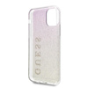 Guess Glitter Gradient - Etui iPhone 11 (Gold/Pink)