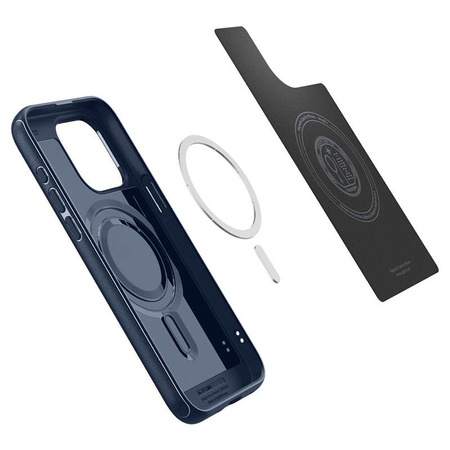 Spigen Mag Armor MagSafe - Etui do iPhone 15 Pro (Navy Blue)