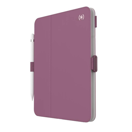 Speck Balance Folio – Etui iPad 10.9" (2022) z powłoką MICROBAN w/Magnet & Stand up (Plumberry/Crushed Purple/Crepe Pink)