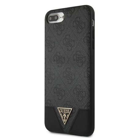 Guess 4G Triangle Collection - Etui iPhone 8 Plus / 7 Plus (szary)