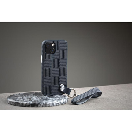 Moshi Altra - Etui z odpinaną smyczką iPhone 13 mini (antybakteryjne NanoShield™) (Blue)