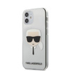Karl Lagerfeld Head - Etui iPhone 12 Mini (przezroczysty)