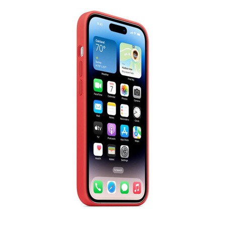 Apple Silicone Case - Silikonowe etui z MagSafe do iPhone 14 Pro (PRODUCT)RED