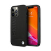 BMW Signature Logo Imprint - Etui iPhone 13 Pro Max (Czarny)