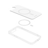 Crong Clear MAG Cover - Etui iPhone 16e MagSafe (przezroczysty)