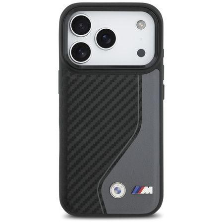 BMW M Carbon Logo MagSafe - Etui iPhone 17 Pro (antracyt)
