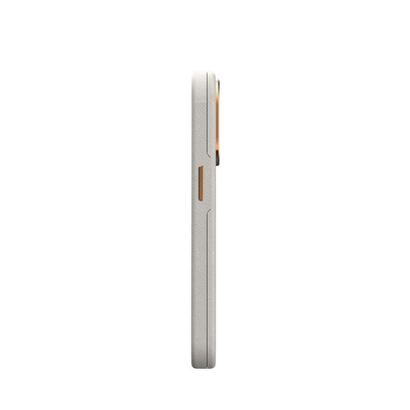 Moshi Napa Slim MagSafe - Skórzane etui iPhone 14 Pro (Serene Gray)