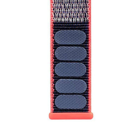 Crong Nylon - Pasek sportowy do Apple Watch 44/45/46/49 mm (Electric Pink)