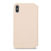 Moshi Overture - Etui iPhone Xs Max z kieszenią na karty + stand up (Savanna Beige)