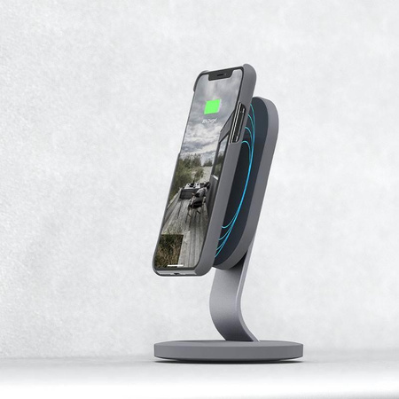 Nordic Elements Original Gefion - Drewniane etui iPhone Xs / X (Mid Grey)