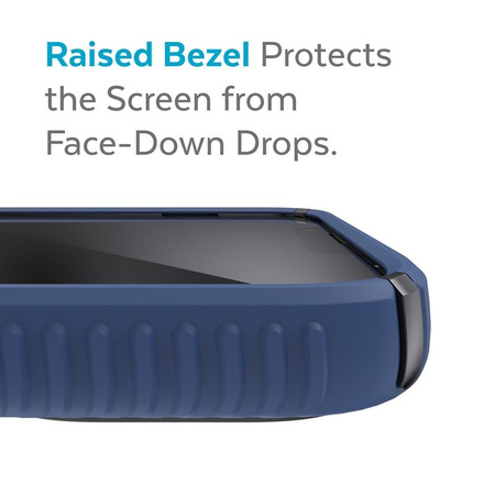 Speck Presidio2 Grip - Antypoślizgowe etui iPhone 13 Pro Max (Coastal Blue/Black)