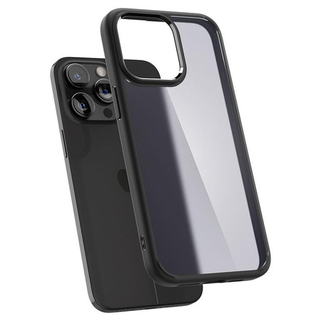 Spigen Ultra Hybrid - Etui do iPhone 15 Pro Max (Frost Black)