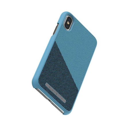 Nordic Elements Saeson Freja - Materiałowe etui iPhone Xs / X (Petrol)
