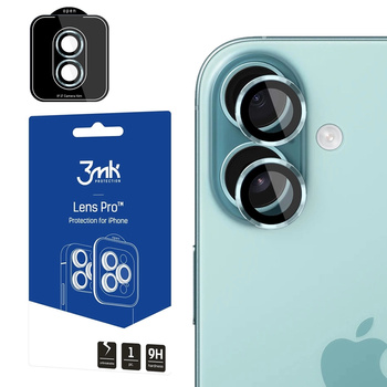 3mk Lens Protection Pro - Szkło na obiektyw aparatu iPhone 17 (Green)