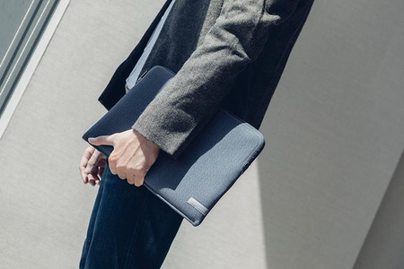 Moshi Pluma - Pokrowiec MacBook Pro 14" (2021) (Denim Blue)