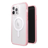 Speck Presidio Perfect-Clear with Impact Geometry + MagSafe - Etui iPhone 13 Pro Max z powłoką MICROBAN (Clear/Rosy Pink)