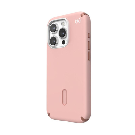 Speck Presidio2 Pro ClickLock & MagSafe - Etui iPhone 15 Pro (Dahlia Pink/Rose Copper)