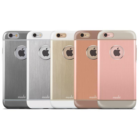 Moshi iGlaze Armour - Etui aluminiowe iPhone 6s Plus / iPhone 6 Plus (Sunset Copper)