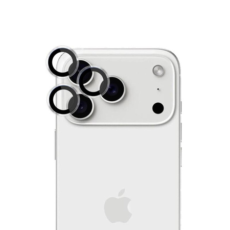 3mk HARDY Lens Protection Pro - Szkło na obiektyw aparatu iPhone 17 Pro / iPhone 17 Pro Max (Transparent)