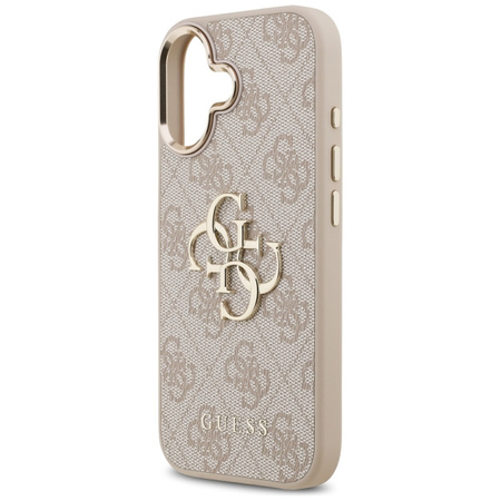 Guess 4G Big 4G Classic Logo - Etui iPhone 17 (różowy / złoty)