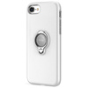 PURO Magnet Ring Cover - Etui iPhone SE (2022 / 2020) / 8 / 7 z magnetycznym uchwytem na palec (biały)