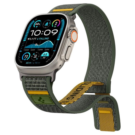 Spigen Athlex Air - Pasek do Apple Watch 44/45/46/49 mm (Active Green)