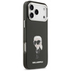 Karl Lagerfeld IML Aquarelle Karl & Logo MagSafe - Etui iPhone 17 Pro Max (czarny)