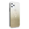Guess Solid Glitter Triangle - Etui iPhone 11 (Gold)