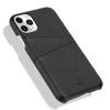 Crong Neat Cover - Etui iPhone 11 Pro Max z kieszeniami (czarny)