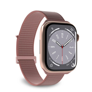 PURO Nylon Sport - Pasek do Apple Watch 38/40/41/42 mm (Różowy)