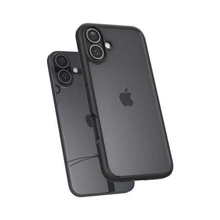 Spigen Ultra Hybrid - Etui do iPhone 16 Plus (Matte Black)