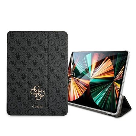 Guess 4G Big Metal Logo - Etui iPad Pro 11" 2021 (szary)