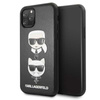 Karl Lagerfeld Embossed Case Karl & Choupette - Etui iPhone 11 Pro (Black)