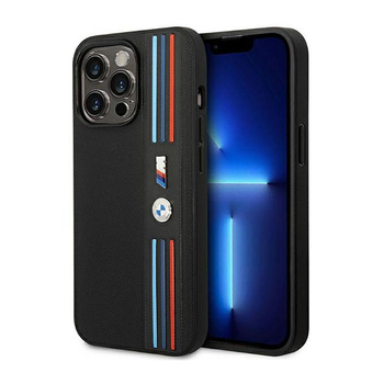 BMW Tricolor M Collection - Etui iPhone 14 Pro Max (czarny)