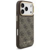 Guess Bundle Pack MagSafe 4G - Zestaw etui + portfel MagSafe do iPhone 17 Pro (brązowy)