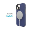 Speck CandyShell Pro + MagSafe - Etui iPhone 14 Plus z powłoką MICROBAN (Prussian Blue / Cloudy Grey)