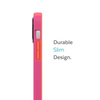 Speck CandyShell Pro + MagSafe - Etui iPhone 14 Pro z powłoką MICROBAN (Digital Pink / Energy Red)