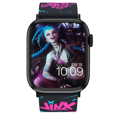 League of Legends - Pasek do Apple Watch (Jinx Graffiti)