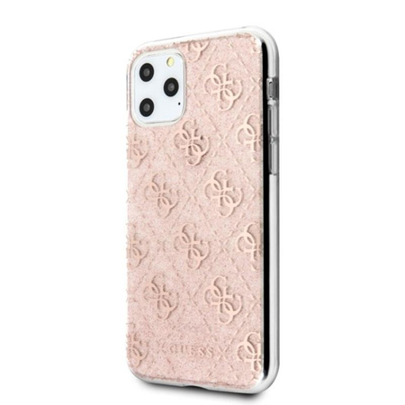 Guess 4G Glitter - Etui iPhone 11 Pro (Pink)