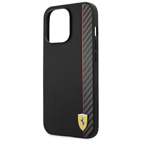 Ferrari Carbon – Etui iPhone 14 Pro (Czarny)