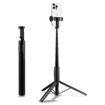 Spigen S541W Bluetooth Selfie Stick Tripod - Statyw na smartfon / uchwyt selfie stick (Black)