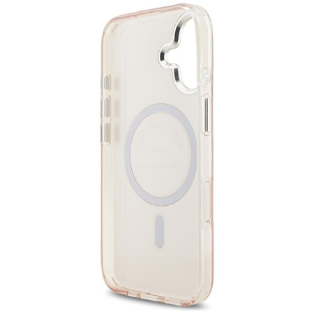 Karl Lagerfeld IML Karl RSG Logo MagSafe - Etui iPhone 17 (różowy)