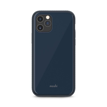 Moshi iGlaze - Etui iPhone 12 / iPhone 12 Pro (system SnapTo) (Midnight Blue)