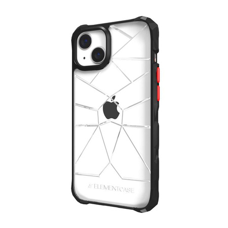 Element Case Special Ops X5 - Pancerne etui iPhone 14 Plus (Mil-Spec Drop Protection) (Clear/Black)